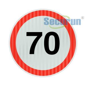 China Road Safety Custom Reflective Sign 35 Mph Speed Limit Sign wholesale
