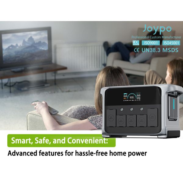 Joypo Portable Battery Station 1152Wh 1200W Back up Power for Home and Outdoor