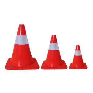 China Highway Construction Reflective Tape 28 Inch Road Traffic Cone on sale