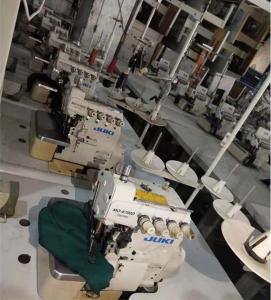 China Used Industrial Juki Overlock Sewing Machine 220V 550W electric direct drive wholesale