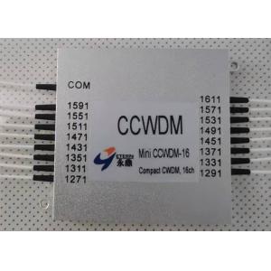 China TFF CCWDM Module 16 Channel CWDM Mux Demux Fiber 1611nm wholesale