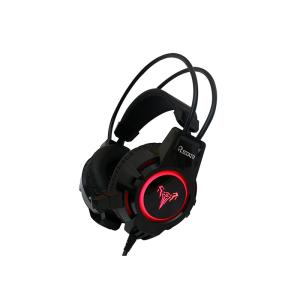 China Gaming Headset Breathing LED Lights / PC Headset With Mic on sale
