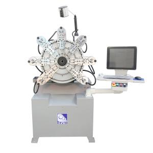 12 Axes Camless CNC Spring Forming Machine Independent Control