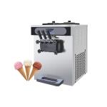 Machine A Glace Ice Cream 3 Flavor Soft Serve Commercial Ice Cream Machine Maker