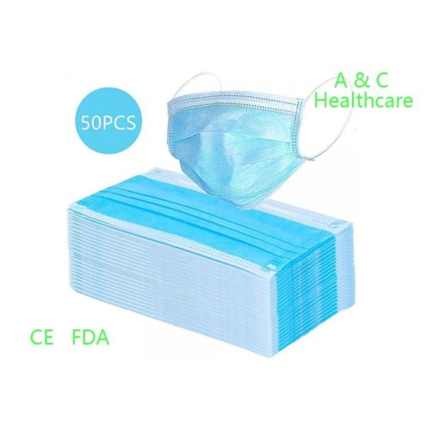4 Ply Foldable Medical Protective Face Mask With Beard Cover Respirator