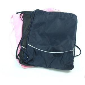 Cloth Drawstring Bag Polyester Sports Drawstring Backpack