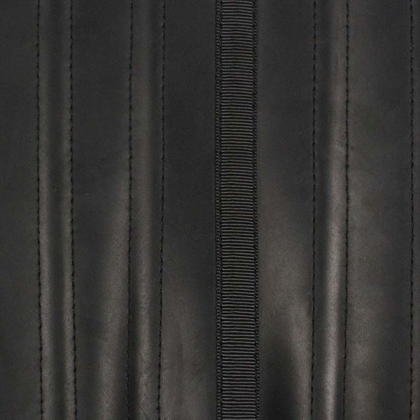 2XS XS Black Zipper Latex Sport Waist Trainer To Wear While Working Out