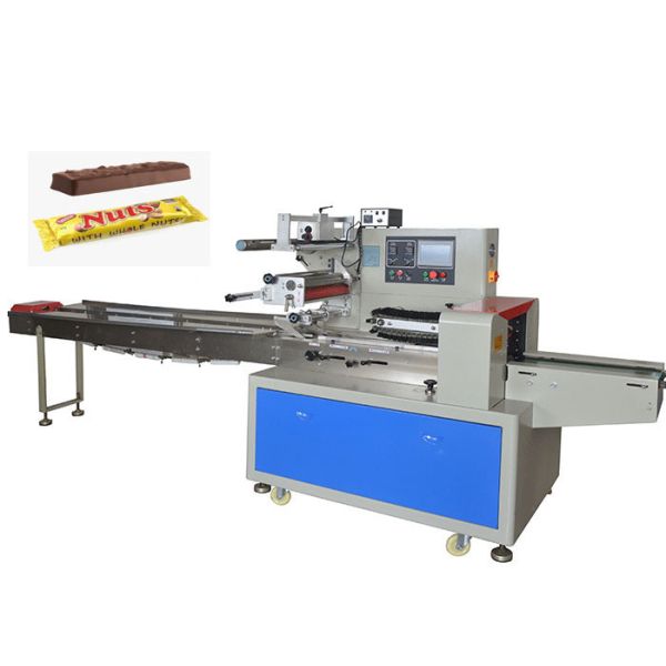 Quality Granola Food Packaging Machine , Energy Chocolate Bar Wrapping Machine for sale