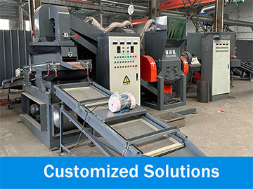 Refrigerator Waste Motor Metal Shredder Double Shaft Scrap Crusher Machine