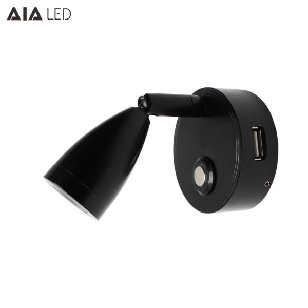 rechargeable car reading light/ship reading light/car reading wall lamp/usb bedside wall light