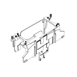 OEM / ODM ： Precision Injection Molding & Earphone charging box bracket (1*4) No
