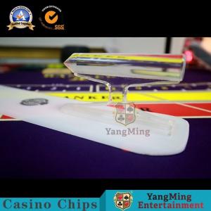 China White Plastic Logo Cards Shovel Casino Vip Club Game - Specific Playing Cards RFID Chip Handle Shovel on sale