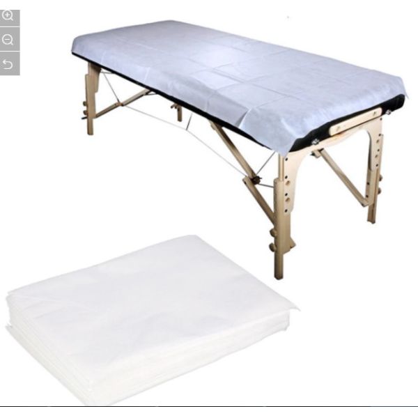 PP SMS Material Disposable Bed Protection Sheets With 150CM X 220CM Size