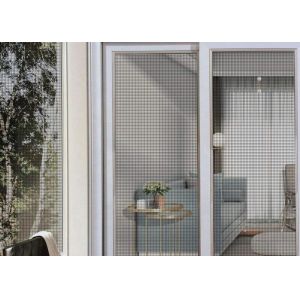 China RTM 75gr Fiberglass Fly Screen , 30m Fiberglass Mosquito Mesh wholesale