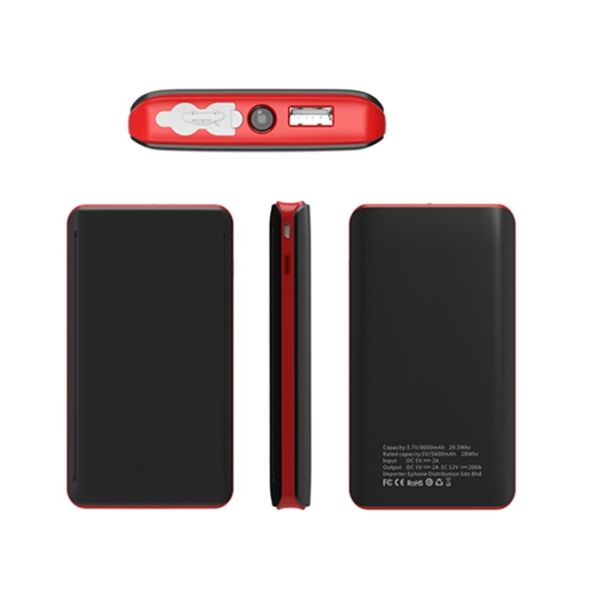 12V/200A Portable Power Pack Jump Starter , Smart Cable Advanced Safety Protection