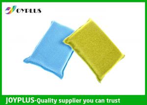 China High Water Absorption Kitchen Cleaning Pad Green Scrub Pads Light Weight on sale