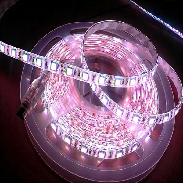 Smd 5050 150 Leds Led Strip Lights RGB Full Color 5 Meter 12v Led Tape Light Strip Ribbon Light Not Waterproof IP20
