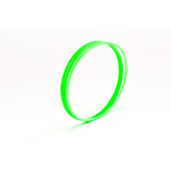125 X 119 X 3mm TPU Coating Back Up Ring Green O Ring Backup Seal Gasket