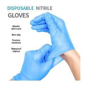 China latex glove latex glove medical latex coated glove Blue gloves wholesale