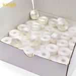 120Yard/cone Polyester Embroidery Thread Colored Pre-wound Bobbin Thread for