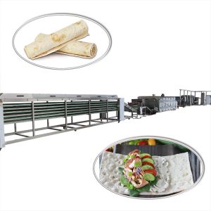 Heavy Duty 1400pcs/h 40kw Lavash Bread Making Machine