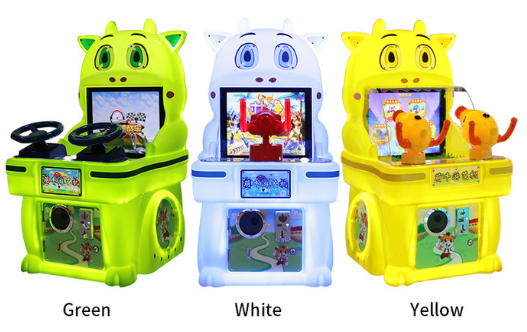 Cute Cow Two-player Arcade Games Machine Games Machine For Sale Shopping Malls