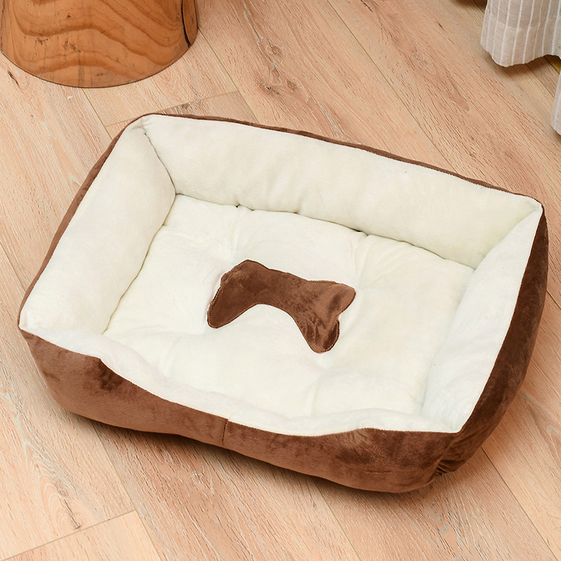 Quality Washable Breathable Pet Calming Beds Square Cat Cushion Sleeping Accessories for sale