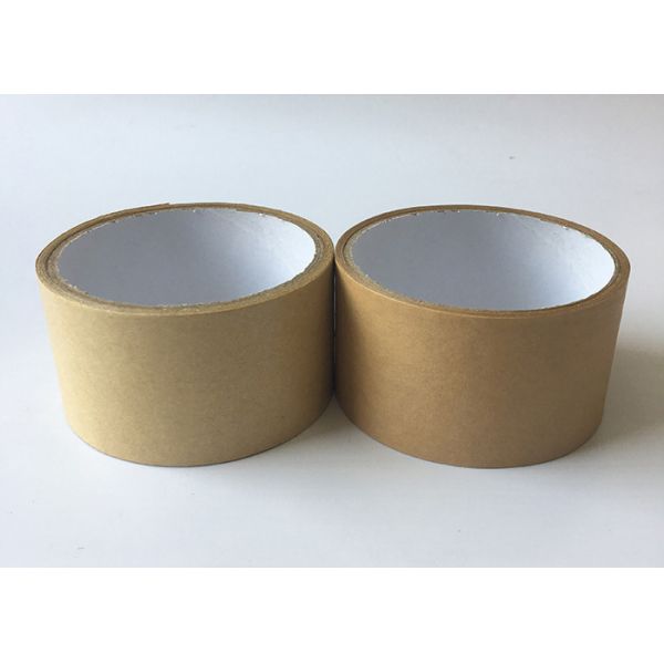 Custom Printed Strong Adhesive Brown Self Adhesive Reinforced Kraft Paper For Box Sealing