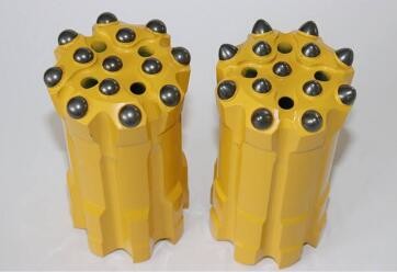 China T38 Retrac Flat Face Threaded Drill Button Bit Cobalt Tipped Drill Bits 64mm wholesale