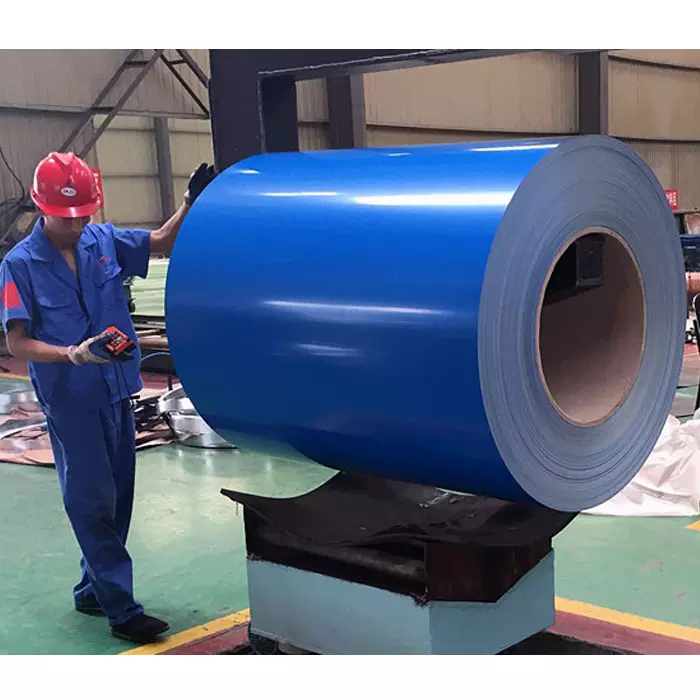 0.125mm-2.5mm Thickness PPGI Steel Coil Plain Grooved For Ceiling Channel