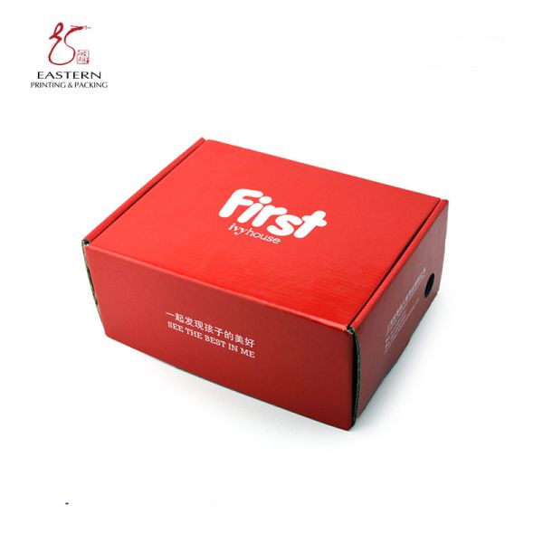 Corrugated Display Packaging Box With Glossy Lamination