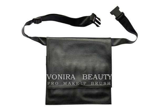Quality Professional Double Layers Makeup Brush Artist Waist Bag With Belt Strap for sale