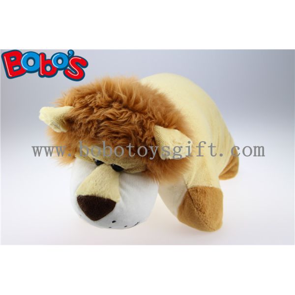Pillow Decorative Pillows in Plush Stuffed Lion Toy Shape