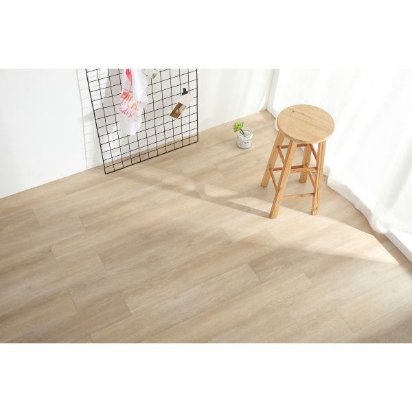 AAA Grade Rectangular Porcelain Floor Tile Low Water Absorption Rich Wood Pattern