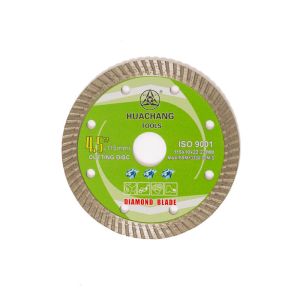 China Turbo Diamond Blade Cold Press 4.5inch '115×1.2/2.0×10×22.23mm High Quality For General Purpose , Ceramic , Marble wholesale