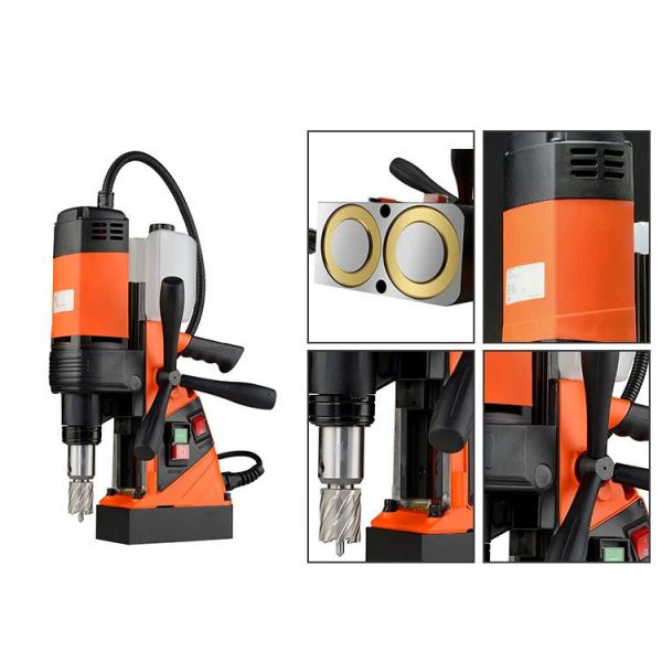 BMR TOOLS 1100W High work efficiency portable magnetic drill machine with 35mm drilling diameter