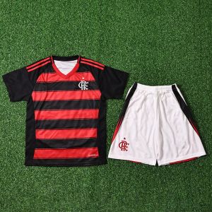 China Flamengo Children Clothing 2025-2026 Home Jersey Group Customization wholesale