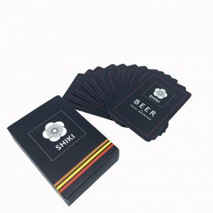 China Custom Logo Printed 300gsm White Core Paper Playing Cards For Collection on sale