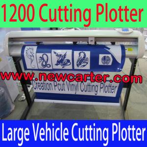 China 1300 Vinyl Graphic Cutting Plotter Creation CT1200H Vinyl Cutter With Contour Cutting 52'' wholesale