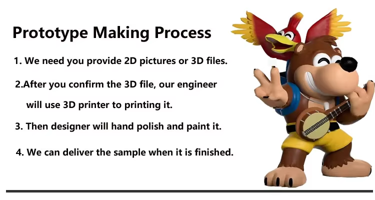 Custom PVC Toy Anime Collectible Figure with ABS Material in Customized Size and Color