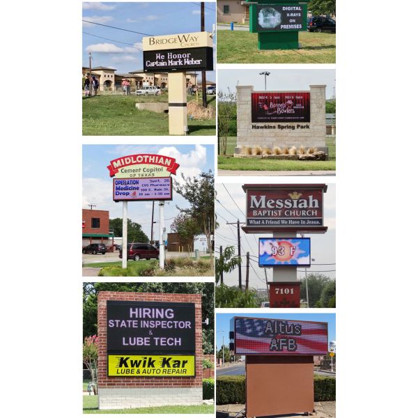 Outdoor Waterproof Rgb Smd Led Display Module , P6 Programmable Led Display Signs