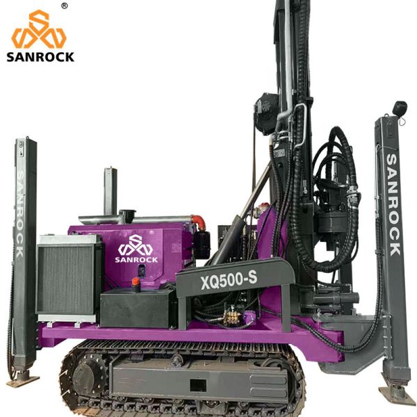 Crawler Water Well Drilling Rig Equipment Rotary Borehole Hydraulic Water Drilling Rig