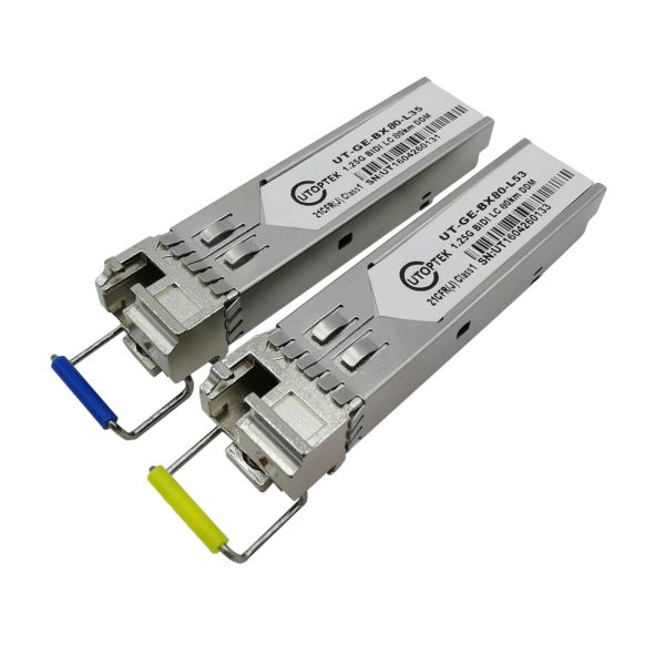 1.25G SM single fiber LC 100km SFP Transceiver DDM for Cisco/huawei/Mikrotik switch use