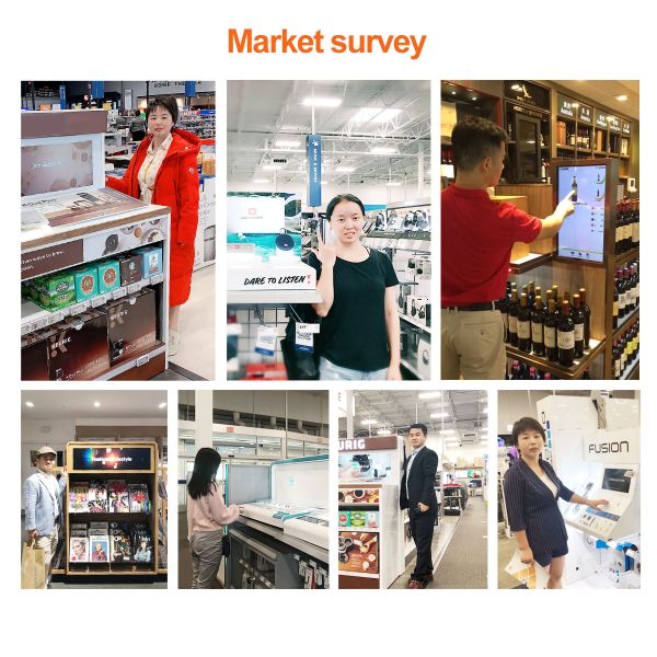 Capacitive Open Frame Touch Screen , Commercial 7 Inch 1920x1080 Lcd Panel