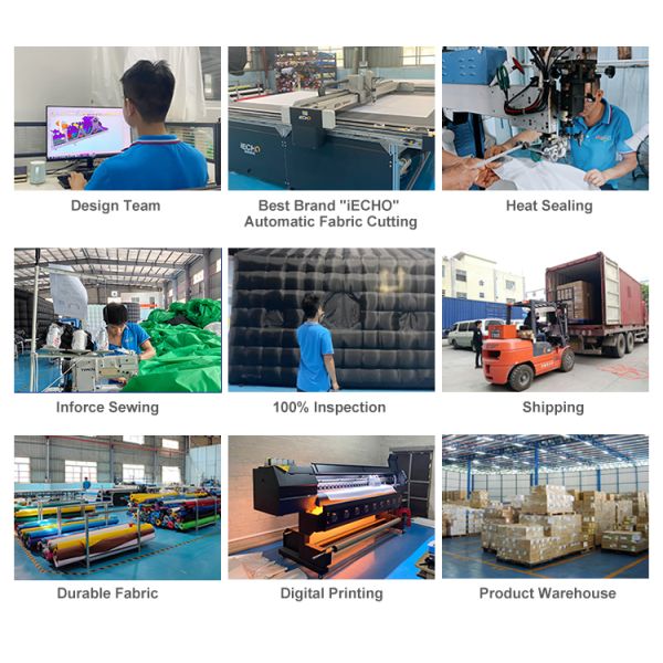 PVC Tarpaulin 12m 40ft Giant Inflatable Igloo Tent Dome For Outdoor Party Event Sports