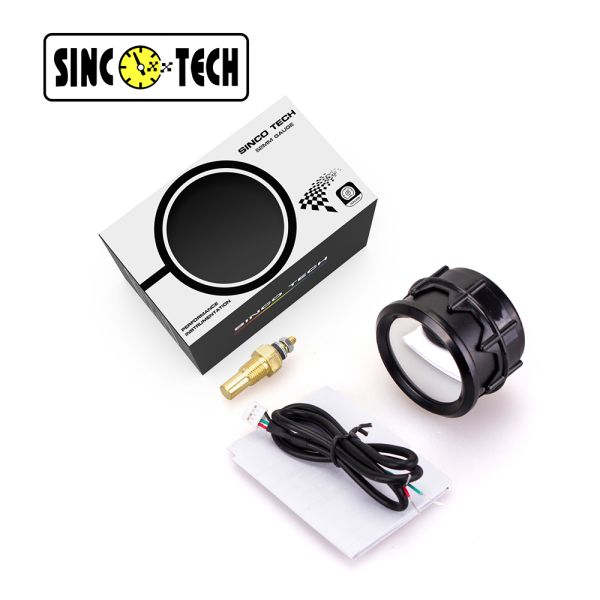 LED 2'' Water Temp Gauge Meter Auto Mobile Led Display 12V Sinco Tech 6114B