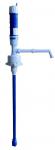 Blue Plastic Hand Operated Drinking Water Pump For Bottled Water