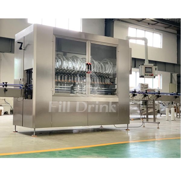 24 Nozzles Piston Filling Machine 5500BPH SS304 Piston Filling Equipment