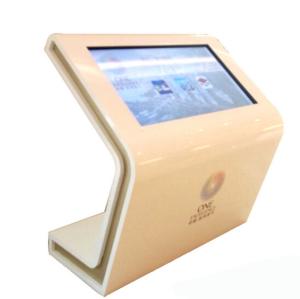 55 Inch Podium Windows All In One Pc Interactive Touch Computer Kiosk Query Machine 10 Points IR Touch