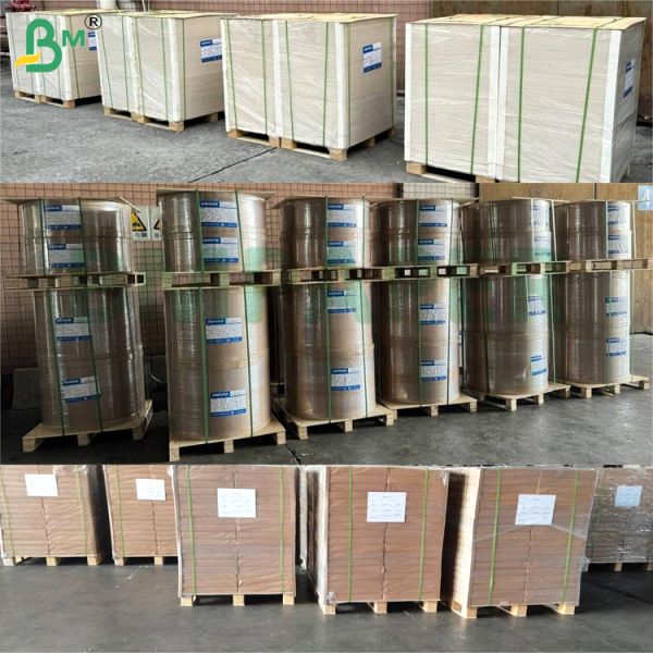 Single Side PE Coated Paper Cup Stock 230g 250g Waterproof Microwave Safe For Coffee Cups Soup Bowls